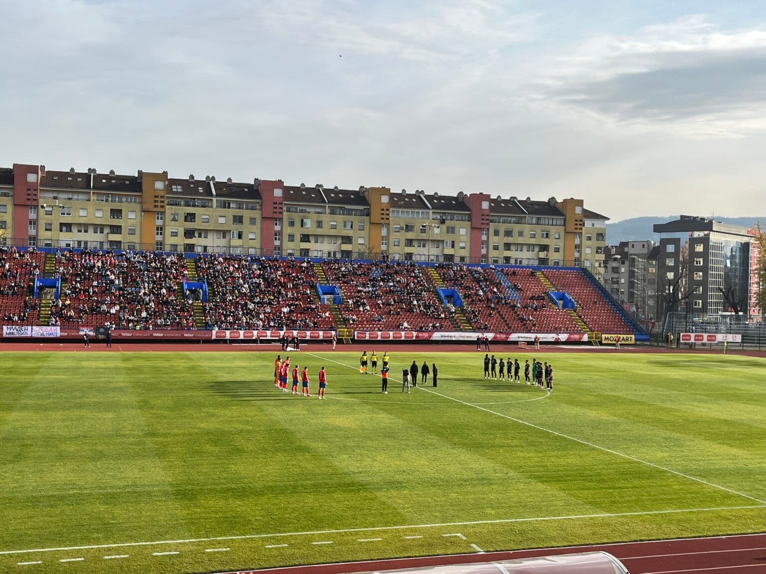 Početak utakmice Banja Luka